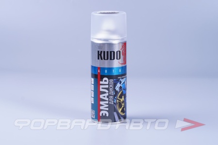 Купить Эмаль аэрозольная для дисков Черная матовая KUDO KU-5206