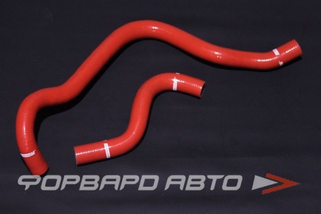 Купить Патрубки радиатора силиконовые Honda Prelude 92-96 H22A красные AUTOBAHN88 