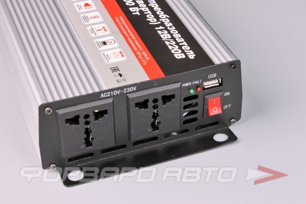 Преобразователь напряжения 12-220V 2000W AVS IN-2000W