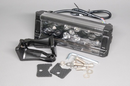 Купить Фара светодиодная 45W (3W*15), 9-32V, 6500K, 3375Lm, Размер: Lфара=210, Lкрепёж=330, H=75, h=85, Комбинированный свет FHE-technology HT-02 45W combo (ETI+CREE)