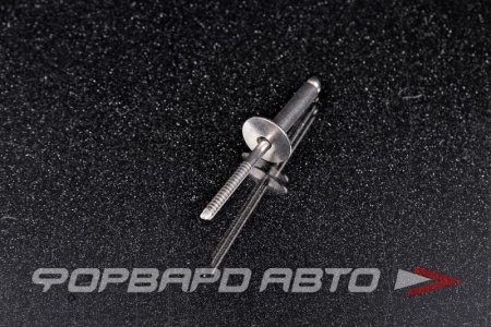 Купить Заклепка вытяжная 4,8*21/14 DIN7337 нерж A2/A2 с широким бортом 14мм  