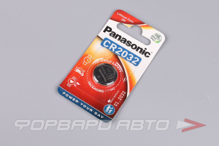 Элемент питания 3V литиевая PANASONIC CR2032