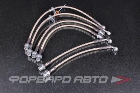 Купить Шланги тормозные армированные TOYOTA Land Cruiser LC100 LEXUS LX470 комплект из 6 штук GOODRIDGE TTY4700-6P