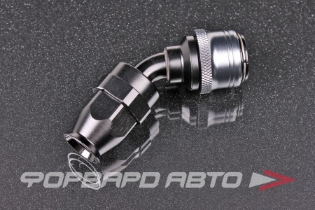 Купить Фитинг AN8 45°, под шланг тефлоновый PTFE, быстросъемный (quick release) "мама" (female) AB88 