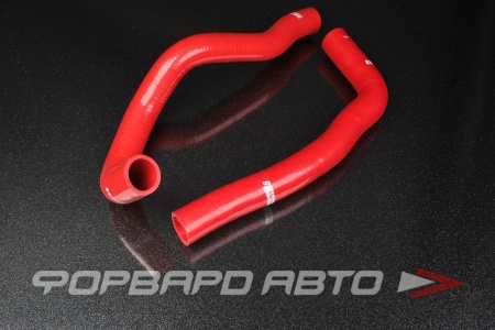 Купить Патрубки радиатора силиконовые Toyota Supra JZA80 2JZ-GTE VVTi  97-02 красные AUTOBAHN88 