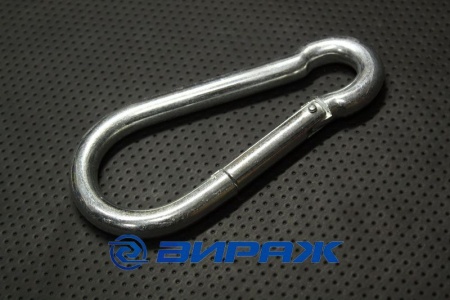 Купить Карабин пожарный  11-120 Snap Hook.DIN5299.Form C.Zinc Plated  11-120 TOHO 4663
