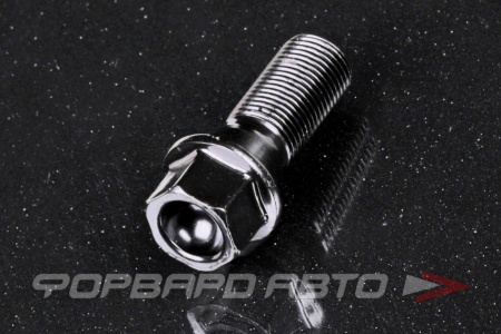 Купить Болт колеса 14*1,25*27 конус с выступом, ключ на 17, сталь, черный ВЕКТОР C17F27 BA