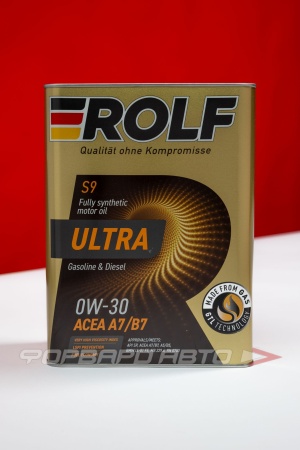 Купить Масло моторное 0W30 4л, Ultra A7/B7 SP ж/б (с) ROLF 322946