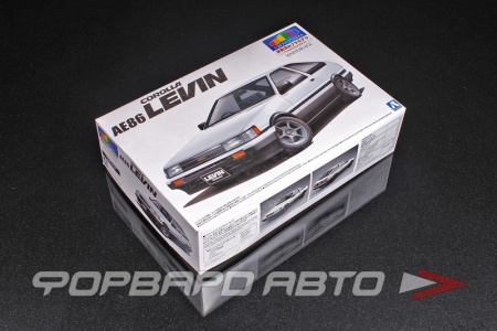 Купить Сборная модель Toyota AE86 Levin '83 (White/Black) AOSHIMA 05495