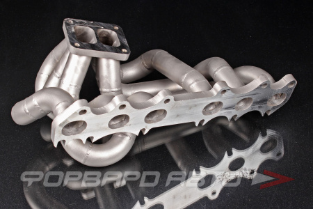 Коллектор выпускной Toyota 2JZ-GTE T4 TwinScroll, (d-38mm) FORWARD RACING FX2JZ003