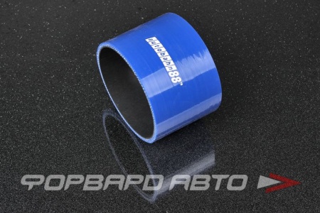 Купить Патрубок силиконовый 102 мм, синий AUTOBAHN88 