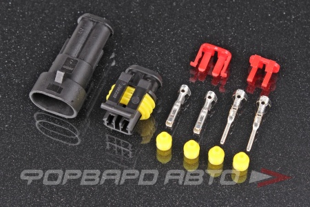 Купить Разъем 2-х контактный (без провода) Энергомаш РГ 2