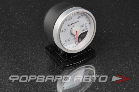 Купить Датчик давления масла 60 мм Pro White Face LED SHADOW SW-11084