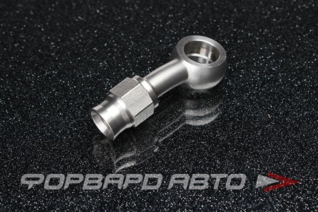Купить Фитинг BANJO AN3 - 10,2 мм, 20°, под тефлоновый шланг PTFE, нержавеющая сталь AUTOBAHN88 