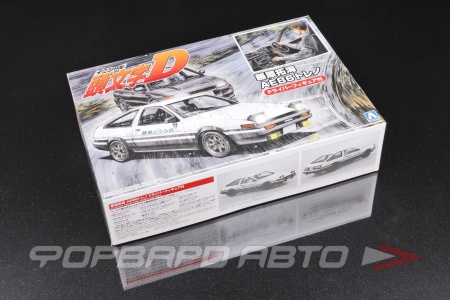 Купить Сборная модель Toyota Trueno AE86, Fujiwara Takumi (Project-D Ver.) with Figure AOSHIMA 05954
