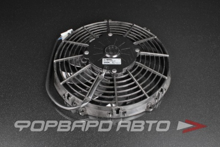 Купить Вентилятор охлаждения универсальный 10" (255 мм) 12V "тянущий", производительность 1360 м³/ч / 802 CFM SPAL VA11-AP7/C-57A