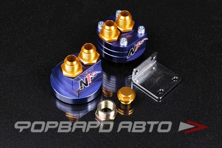 Купить Проставка адаптер для выноса масляного фильтра AN10, универсальная (Nissan/Toyota/Mazda/Honda/Mitsubishi/Ford) N1 NOB-001-1