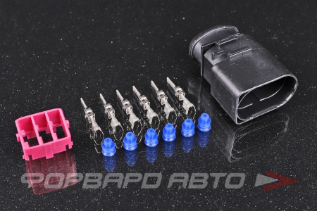 Купить Разъем 6-ти контактный моторного отсека (без провода) CARGEN AX6536S