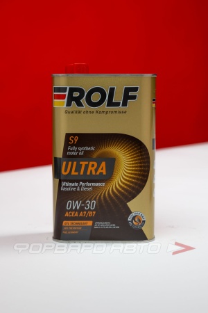 Купить Масло моторное 0W30 1л, Ultra A7/B7 SP ж/б (с) ROLF 322945