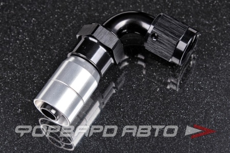 Купить Фитинг AN6 90° обжимной под шланг AN AB88 