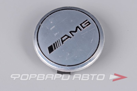 Купить Колпачок ступицы для литых дисков Mercedes, D69/75мм, AMG Silver <> MB-13