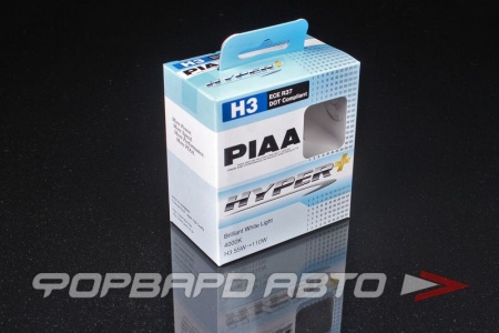 Купить Лампа H3 12V 55W BULB HYPER PLUS 4000K PIAA HE-831-H3