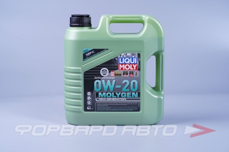 Купить Масло моторное 0W20 4л, Molygen New Generation LIQUI MOLY 21357