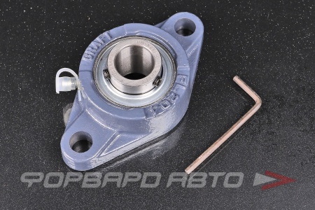 Купить Подшипниковый узел (d-20) 3х кром. уплотнение + усиленный корпус CRAFT BEARINGS UCFL204-R3 (UC204+FL204)