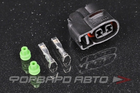 Купить Разъем 2-х контактный мотора стеклоочистителя (без провода) CARGEN AX8512S