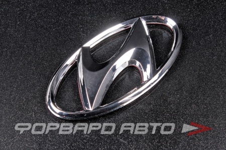 Купить Эмблема Hyundai хром  115x60мм (скотч) SKYWAY ACS-EMHYU6002