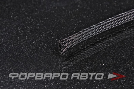 Купить Оплетка "змеиная кожа" 7 - 15.8 мм, черная (Flexo PET 3/8") TECHFLEX PTN0.38