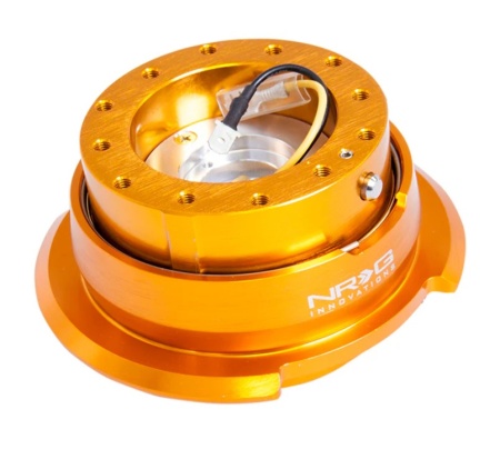 Купить Адаптер для рулевого колеса быстросъемный Quick Release Gen 2.8 - Gold Body / Gold Ring NRG SRK-280RG