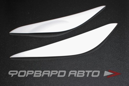 Купить Накладки фар (реснички) Peugeot 407, 2004г-  