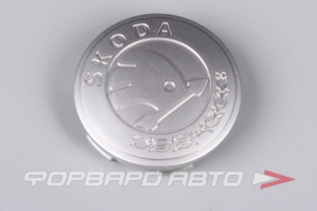 Купить Колпачок ступицы для литых дисков Skoda, D56/60мм, Silver Save Car 17_60 ммS_Tech Line
