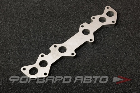 Купить Фланец выпускного коллектора TOYOTA 1JZ-GTE VVT-I (16 мм нержавеющая сталь 12Х18Н10Т) FORWARD RACING FXJZ001