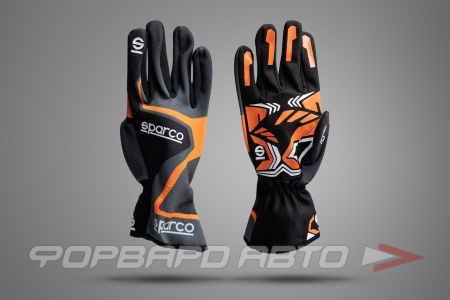 Купить Перчатки для картинга SPARCO RUSH, серый/оранжевый, размер 13 SPARCO 00255613GRAF