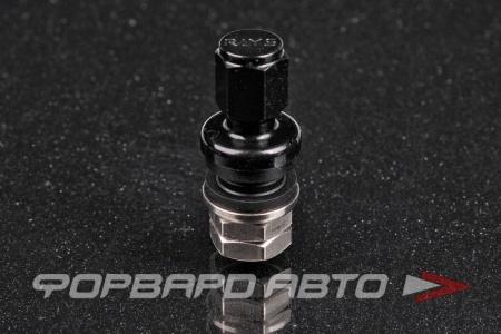 Купить Вентиль для бескамерных шин алюминий, черный RAYS 