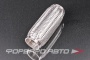 Гофра глушителя 55*200 (Interlock) трехслойная (AISI 304) TIXONA P55200