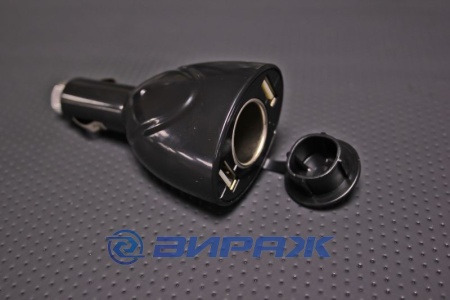 Купить Переходник прикуривателя на 2 USB и гнездо ZORK 