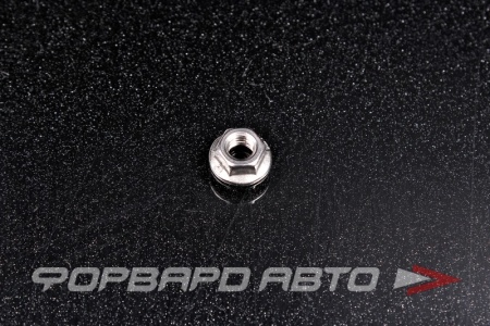 Купить Гайка шестигранная М5*0,8 с фланцем пресс-шайбой DIN 6923 нерж. А2  