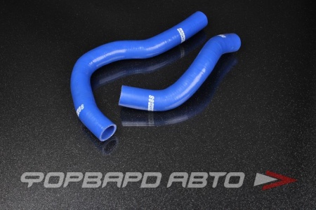 Купить Патрубки радиатора силиконовые Honda Interga DC5 Type R синие AUTOBAHN88 