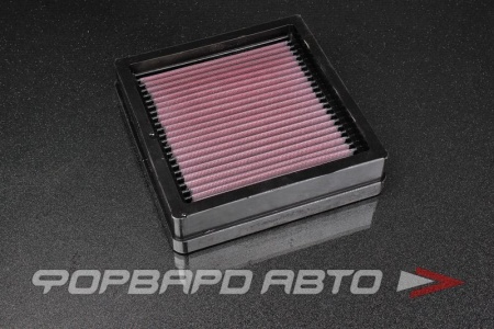 Купить Фильтр воздушный в штатное место 210*205*50 мм, MITSUBISHI OUTLANDER/LANCER EVO VII-IX, светло-красный K&N 33-2105