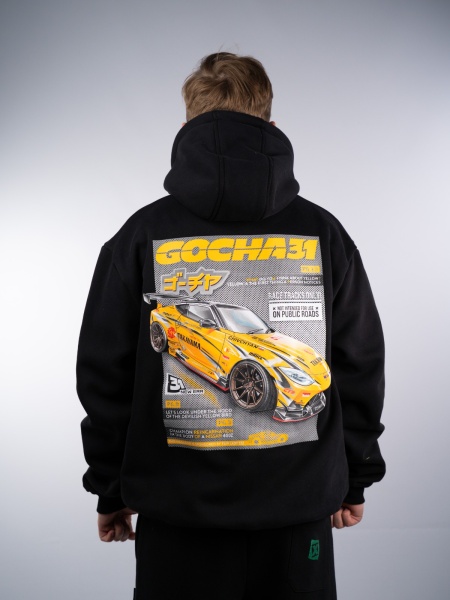 Худи 400 Z черная ФОРВАРД АВТО 