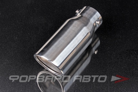 Купить Насадка глушителя Вход = 70 мм Выход = 87 мм Длина = 208 мм Фиксируется зажимами TORINO AUTO HJ-666