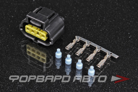 Купить Разъем 4 way датчика положения дроссельной заслонки TOYOTA 2JZ 22-18 AWG (SSC-SKT1) 1.2-1.7mm (SSC-SL1) Sealed Sensor Connector TPS TE CONNECTIVITY 