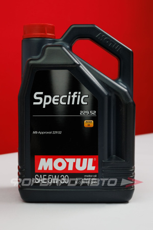 Масло моторное 5W30 5л, SPECIFIC  229.52 MOTUL 104845