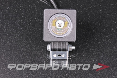 Купить Фара светодиодная 12V/24V 10W 6000K, 1 диод, OFF ROAD, 50*50(70)*60, квадратная SKYWAY S08401026