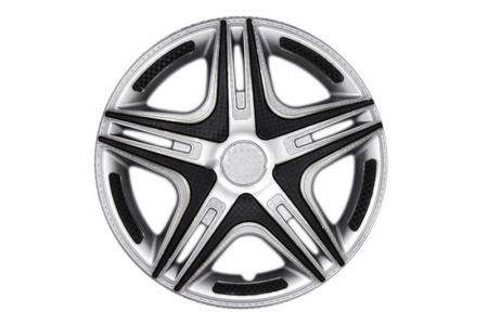 Колпак колесный R13" Дакар Super Silver, к-т 4шт STAR S13143