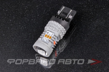 Купить Лампа светодиодная 12-24V W21/5W T20 красная SARITI 7443-3020-14SMD