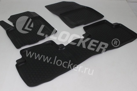Купить Коврики Mitsubishi Lancer X (2007- ) ,4шт L.LOCKER 
